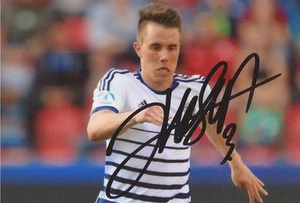 DENMARK & IPSWICH: JONAS KNUDSEN SIGNED 6x4 ACTION PHOTO+COA - Picture 1 of 1