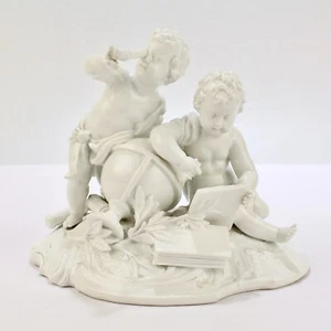 Antique KPM Royal Berlin Porcelain Figurine of the Allegory of the Sciences - PC - Picture 1 of 12