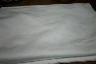 tovaglia di fiandra senza tovaglioli cm162x133 con lieve difetto, vintage leggi. - Immagine 1 di 4