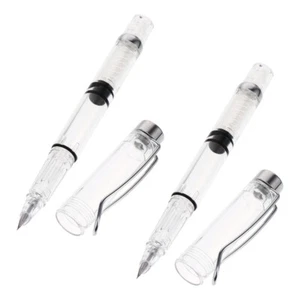 4 Stück Tintenabsorber Stift Kinder Füllfederhalter für Journaling transparent - Bild 1 von 12