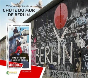 Guinea 2024 M/S 35 Jahre Mauerfall postfrisch - Bild 1 von 1