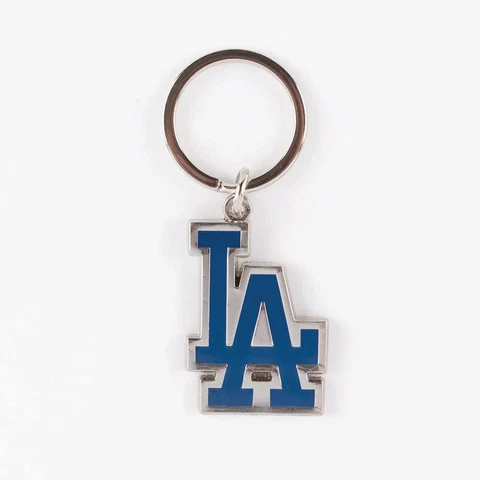 Los Angeles Dodgers Heavyweight Metal Keychain Keyrings Cover