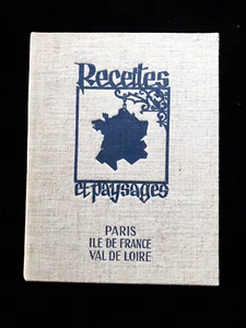 RECETTES ET PAYSAGES PARIS IDF VAL DE LOIRE ART/CUISINE/GASTRONOMIE/FRANCE 641 - Imagen 1 de 3