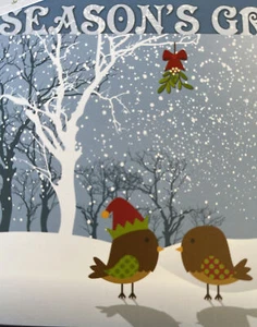 Opened Box Assorted Christmas Cards 40 Total Various Styles And Co. - Picture 1 of 18