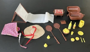 Mattel Barbie Play Pak Picnic Set - incomplete, no box - Picture 1 of 5