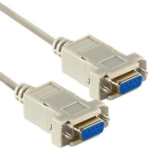 Delock Kabel Szeregowy modem zerowy 9 pin gniazdo / gniazdo 3 m - Zdjęcie 1 z 1