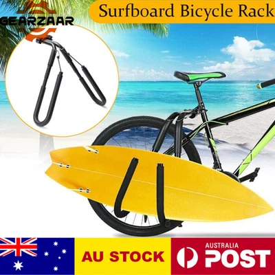 Adjustable Surfboard Bicycles Carrier Rack Bike Skimboard Side Kiteboard Holder - image 1 of 4