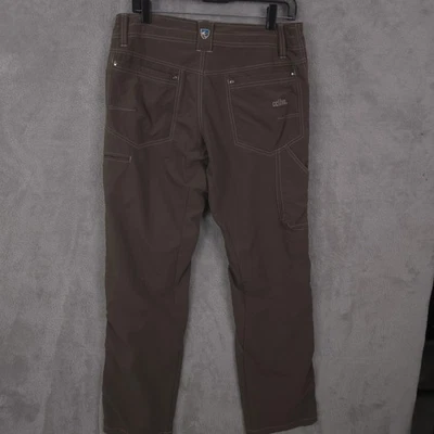 Pantalones Kuhl Para Hombre 32x32 Marrón Nylon Spandex Senderismo Aire Libre Elastizados Viaje Foto 1 de 4