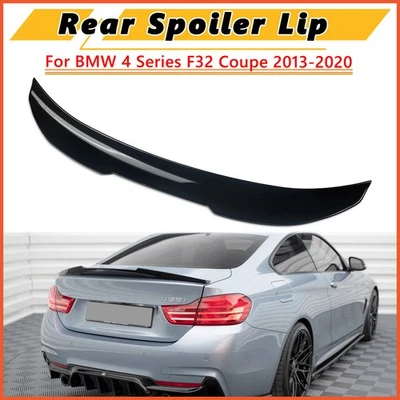 PSM Style Rear Spoiler Wing Gloss Black For BMW F32 428i 430i 435i 440i 14-2020 Foto 1 de 4