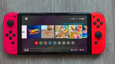 Nintendo Switch (OLED Model) - perfect condition - Image 1 of 3