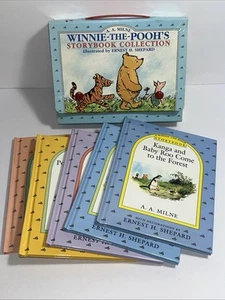 Winnie The Pooh Storybook Collection Box Set Lot 5 HC Books A. A. Milne Shepard - Picture 1 of 11