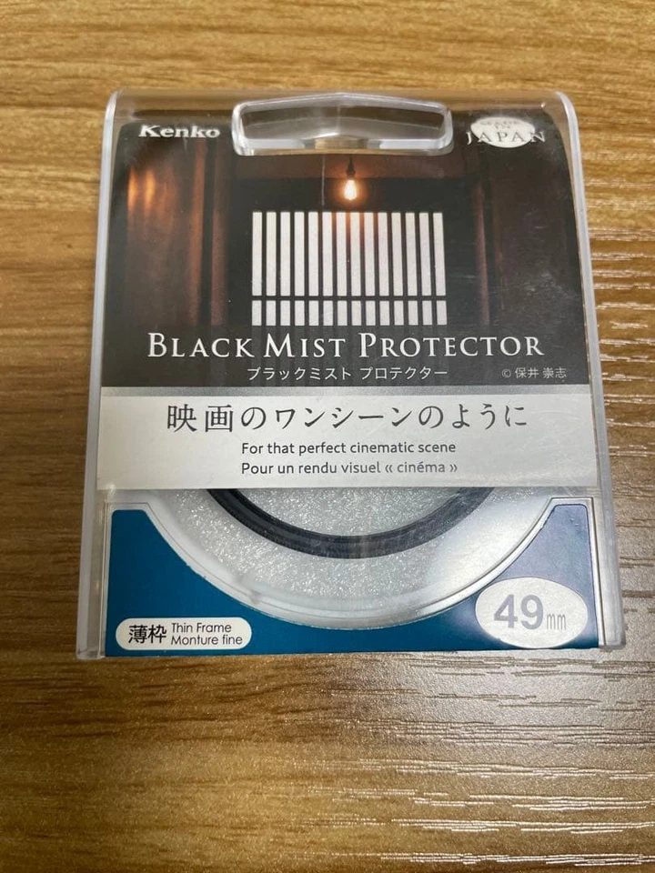 Kenko Black Mist Protector 49mm Camera Filter Thin Frame Used - Image 1 of 1