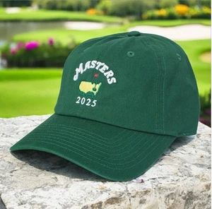 Masters Tournament Augusta National Golf Club Green American Needle Hat Cap 2025 - Picture 1 of 11