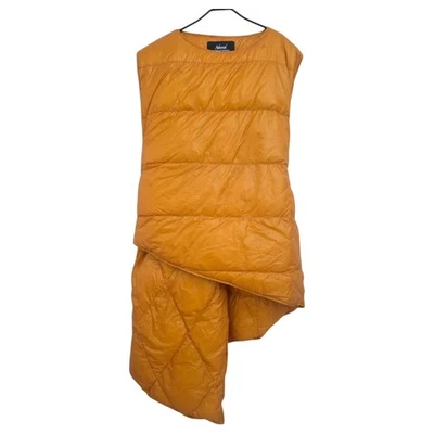 Engineered Garments × NANGA WRAP VEST Yellow Down Vest One Size F/S - Image 1 of 4