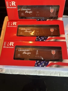 3Rivarossi HO Scale CPR 50' Box Car w/ Roofwalk "Newsprint Service Only" NEW BOX - Picture 1 of 2