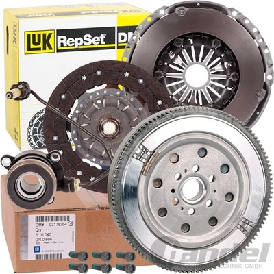 Original ZMS Volante + Luk Embrague Apto para Opel Astra H Zafira B Vectra C - Imagen 1 de 2