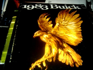 1983 Buick Sales Brochure magazine all models in color 23 Pages - Picture 1 of 5
