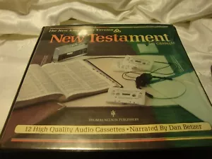 '1981 Thomas Nelson KJV New Testament 12 Audio Cassettes' Read By Dan Betzer W2 - Picture 1 of 3
