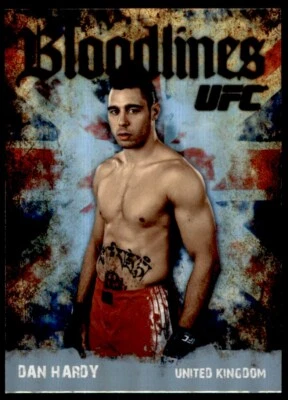 2009 TOPPS UFC BLOODLINES DAN HARDY UNITED KINGDOM #BL-19 INSERT - Image 1 of 2