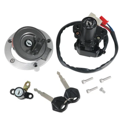 Juego de bloqueo de interruptor de llave de encendido para Yamaha YZF R6 R6 1999-2005 YZF-R1 R1 1998-2003 Foto 1 de 4