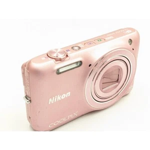 Nikon COOLPIX S6600 pink 16MP Compact Digital Camera 90% New Good Condition. - Picture 1 of 15