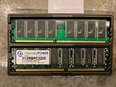 1GB KIT 2 x 512MB HP Compaq Pavilion A610.pt A610.uk A610e A610n Ram Memory - Image 1 of 2