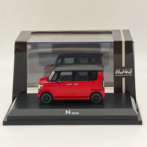 Hobby Japan 1/43 N-BOX Custom HJ431006RM Premium Crystal Rosso Metallizzato - Foto 1 di 7