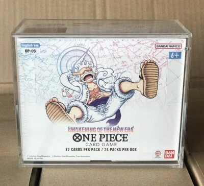 Protection Plexi Display Booster Box One Piece OP05 Aimanté PRO Quality✨
