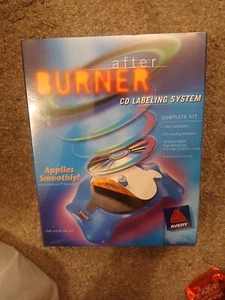 Avery AfterBurner sistema di etichettatura CD/DVD kit completo getto d'inchiostro a colori - Foto 1 di 12