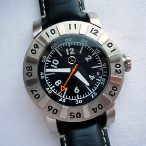 Mercedes Benz Motorsport Racing Car Accessory AMG Sport Diver Design GMT Watch - Picture 1 of 24