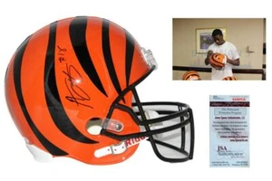 Bengals AJ Green handsignierter signierter Full Size Rep Helm - JSA - Bild 1 von 1