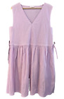 Gorman Beacon Lavender Dress Rrp$169 Euc Sz L 12 14 16 100% Cotton Unicorn