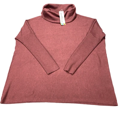 Poncho suéter Smartwool Edgewood negro cereza brezo para mujer talla M precio de venta sugerido por el fabricante: $120 Foto 1 de 4