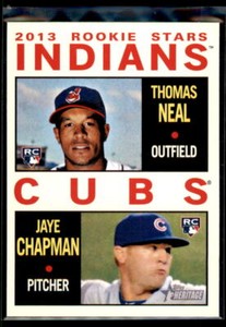 2013 Topps Heritage  Thomas Neal / Jaye Chapman RC   #146