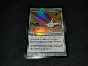 MTG 1x Time Spiral common artifact LP German FOIL Chromatic Star ships w/ track - Picture 1 of 2