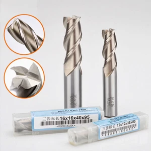 1/8" - 1" Imperial HSS End Mill Milling Cutter 4 Flute Slot Drill Bit CNC Router - Picture 1 of 7