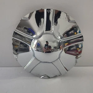 KMC V2 342 CHROME SNAP WHEEL RIM REPLACEMENT CENTER CAP BC-475 1001445 NO LOGO - Picture 1 of 9