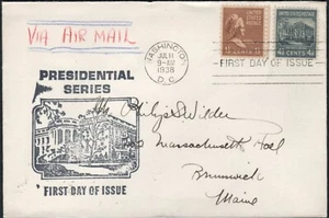 US Scott #805 "Martha Washington", 1 1/2 cent, addressed FDC - Picture 1 of 1
