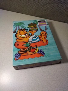 Vintage Garfield the Cat 1978 Jigsaw Puzzle Palm Trees Food Sandwich Sealed - Picture 1 of 6