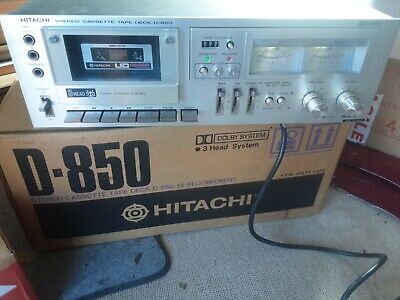 Hitachi Stereo Cassette Tape Deck D-850 • 100£