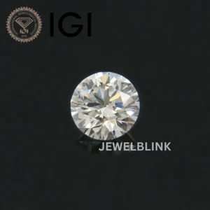 IGI Certified Loose Round Cut CVD Lab Grown Diamond 1 ct F VS1 Diamond for Ring - Picture 1 of 13