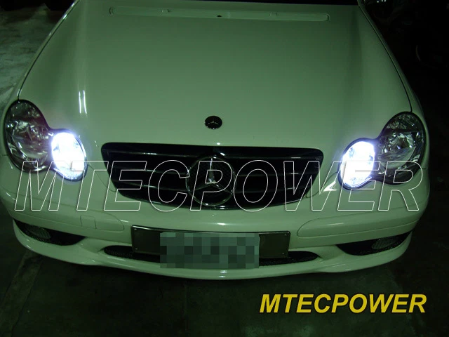 MTEC BAX9S H6W 7000K No Error LED Parking Lights for Mercedes Benz W210 E420 - Image 1 of 1