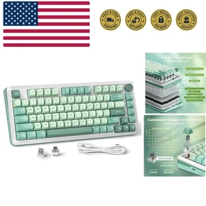 K681 75% Wireless Mechanical Keyboard: Customizable RGB & Pre-Lubed Switches - Afbeelding 1 van 9