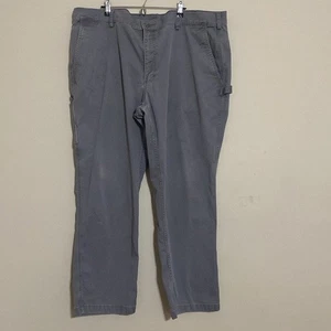 Duluth Trading 40 Körnung Herren Grau Zimmermann Hose Slim Fit Arbeitskleidung Büro 44x30 - Bild 1 von 24