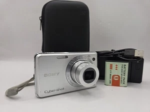 Sony Cybershot DSC-W230 12.1MP Digital Camera Bundle - Tested & Working Perfect - Picture 1 of 12