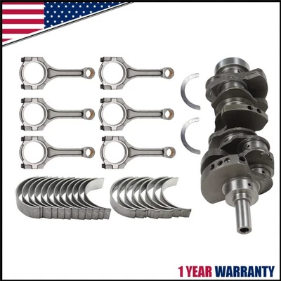 Engine Crankshaft Rods & Bearings Fit For HYUNDAI Santa Fe KIA Sorento G6DH 3.3L - Image 1 of 4