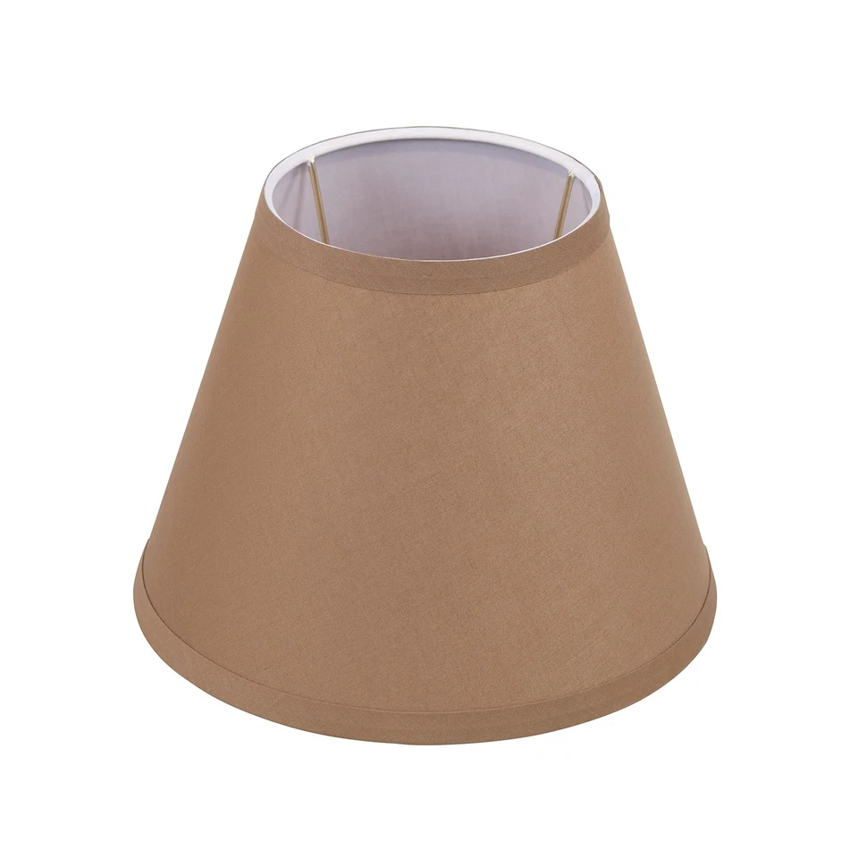 56001 Empire Uno Lamp Shade Sienna Brown 5" Top " Bottom " Slant Height...