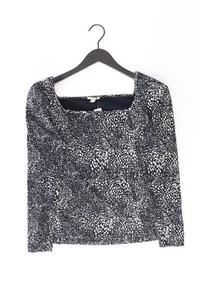 ✨ edc by Esprit Printshirt Regular Shirt für Damen Gr. 36, S Langarm schwarz ✨ - Bild 1 von 8