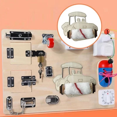 Детали сенсорной платы Busy Board детали, материал для обучающей активности игрушки - Изображение 1 из 4