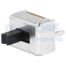 5pcs Deviatore a slitta bipolare 2 posizioni DPDT 0,3A/30VDC ON-ON 50m ohm